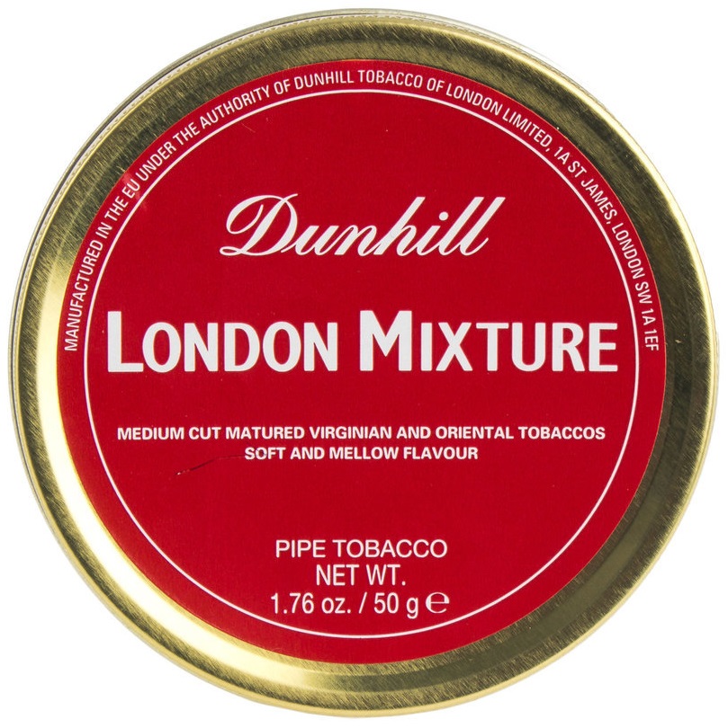 Vecchia Scatoletta In Metallo Dunhill London Mixture - Porta