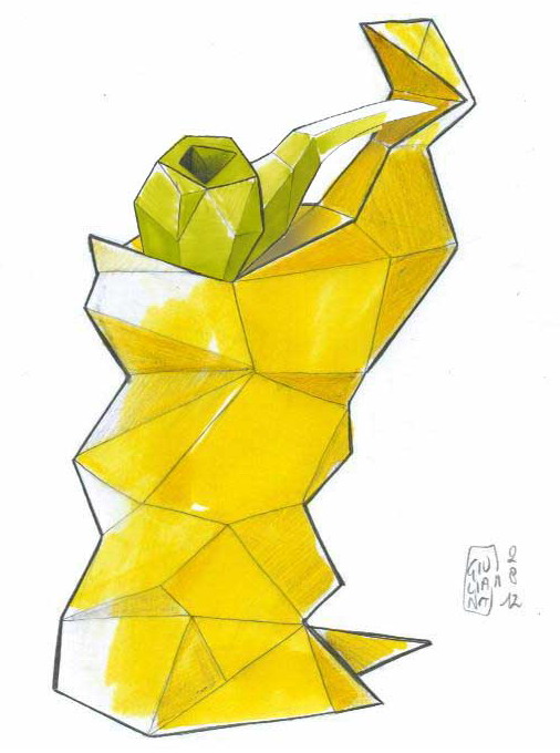 poggiapipa origami
