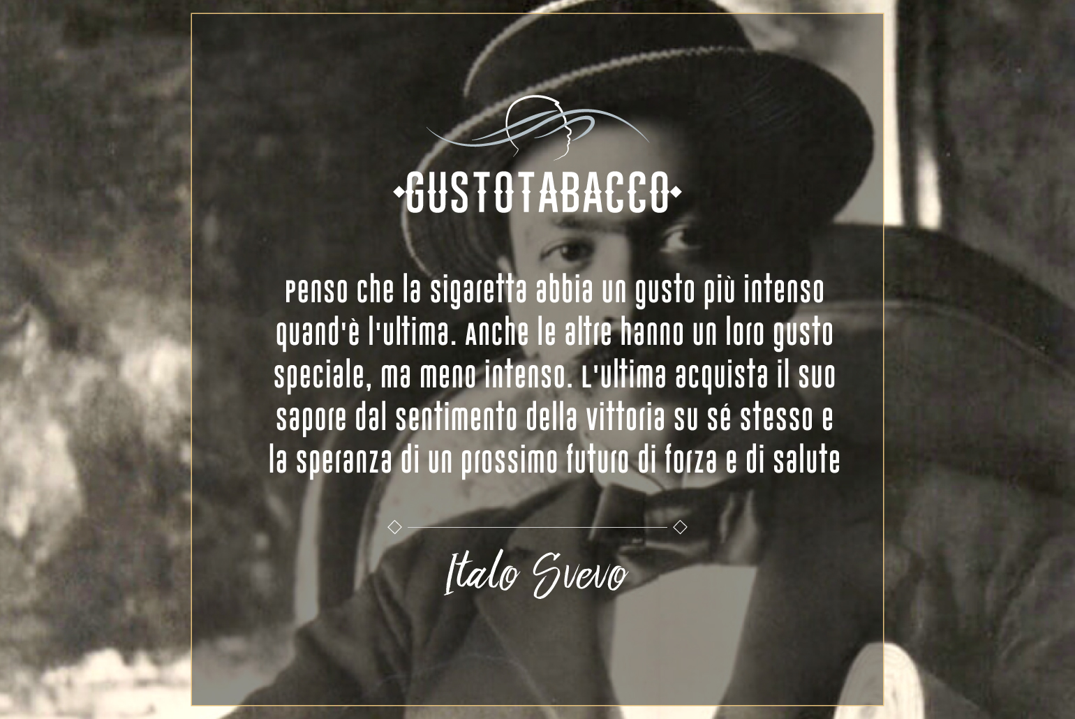 La coscienza di Zeno Gusto Tabacco La coscienza di Zeno Gusto Tabacco