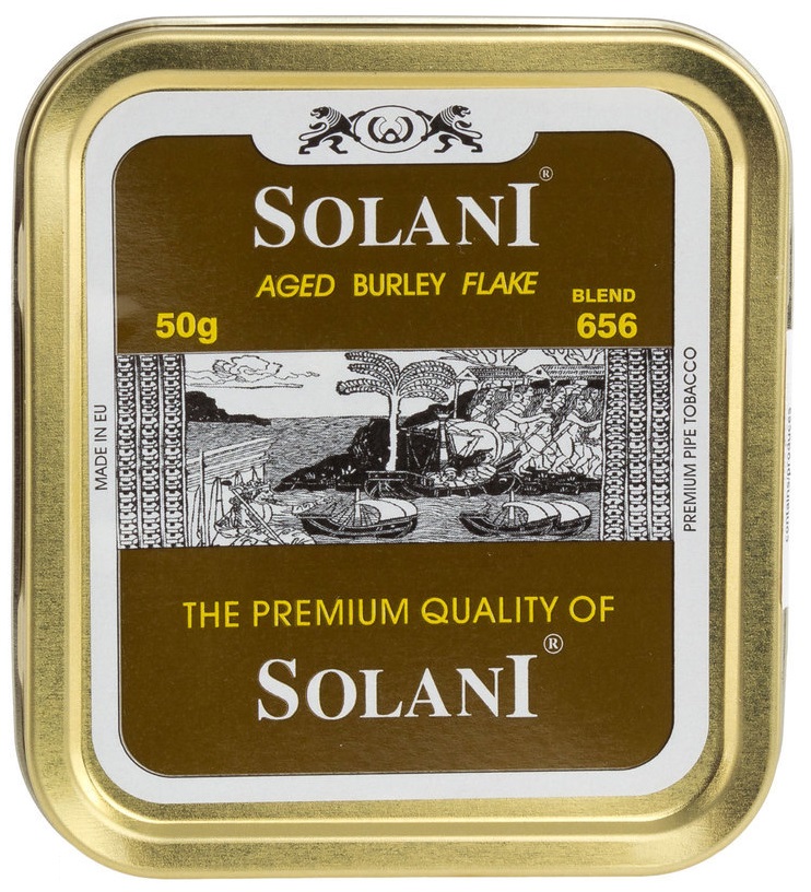 Solani Blend 656 Aged Burley Flake tin