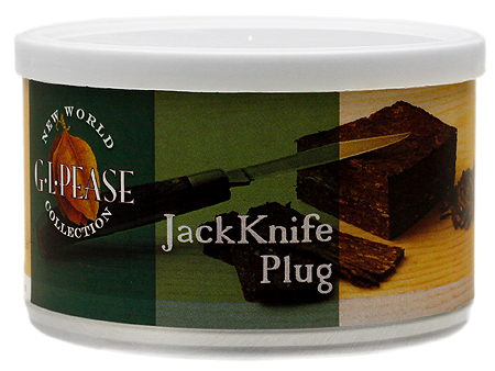G.L. Pease JackKnife Plug tin