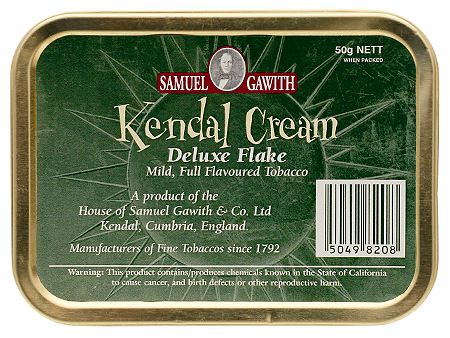 Samuel Gawith Kendal Cream tin