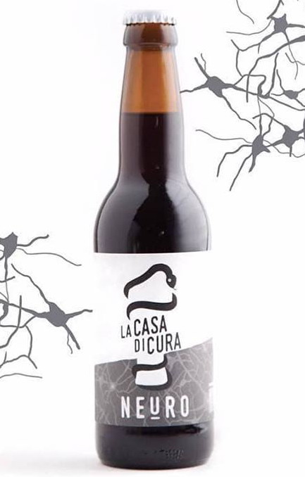 La Casa di Cura Birra Paparazza Stout bottiglia