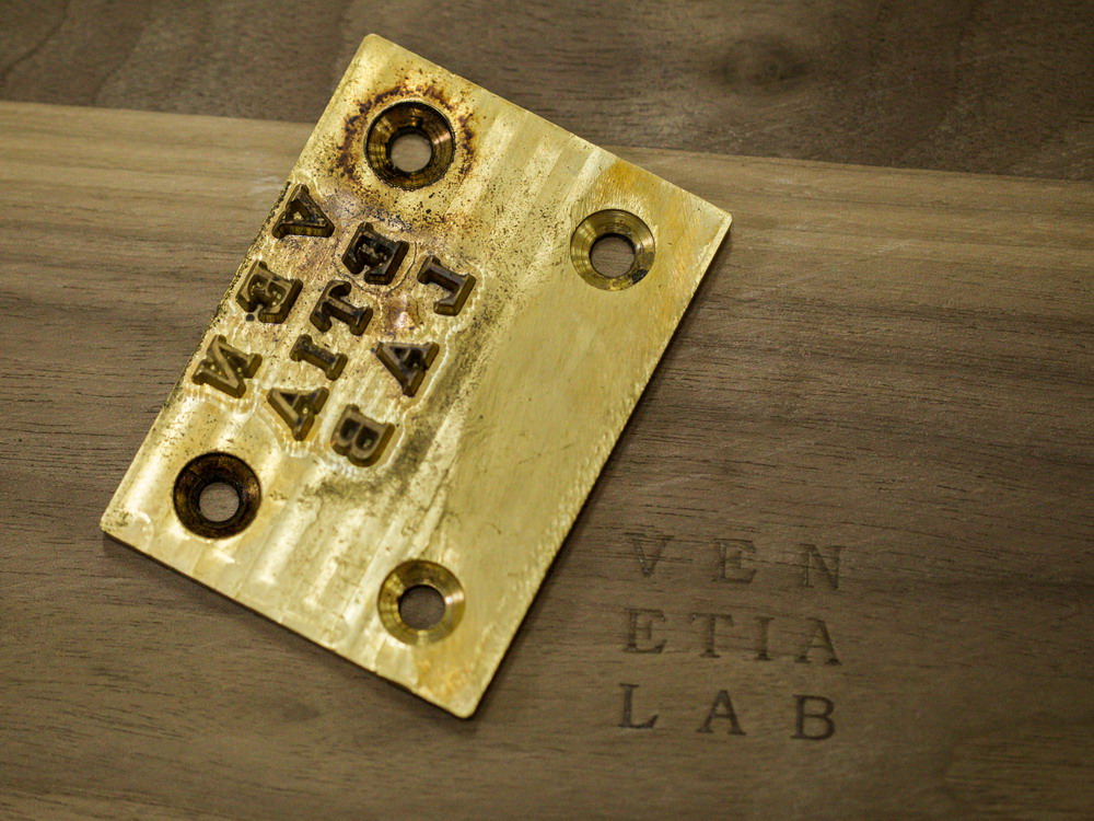 Venetia Lab logo legno