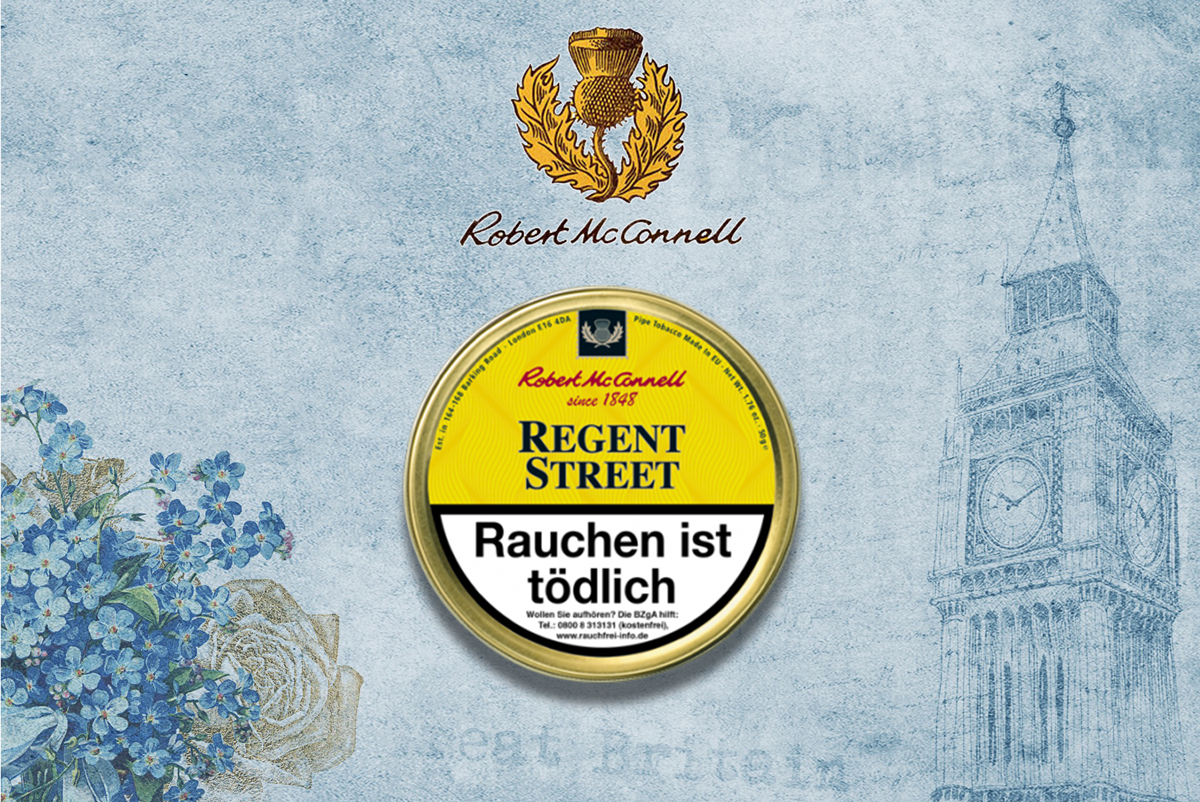 Robert McConnell Heritage Regent Street Gusto Tabacco