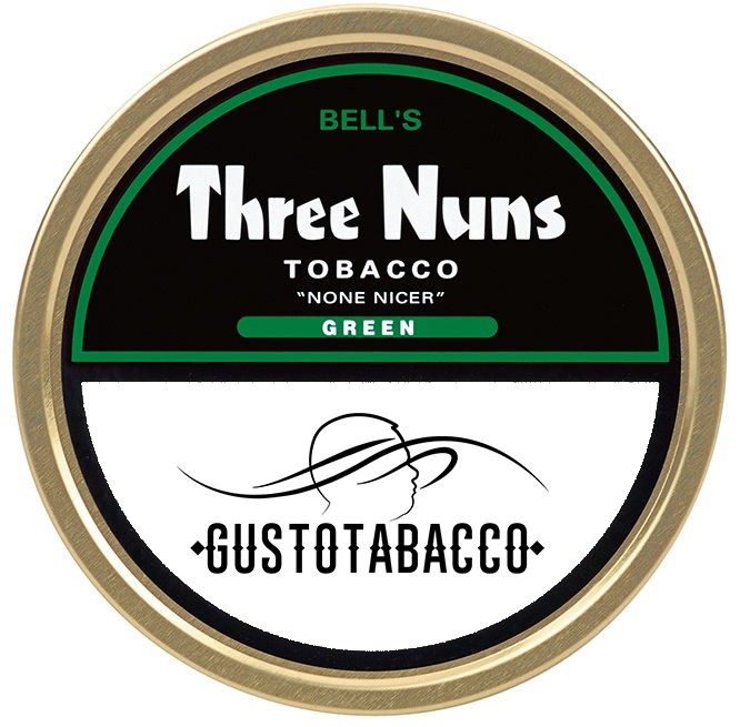 Three Nuns Green tin gt