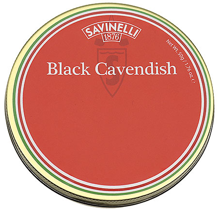 Savinelli Black Cavendish tin