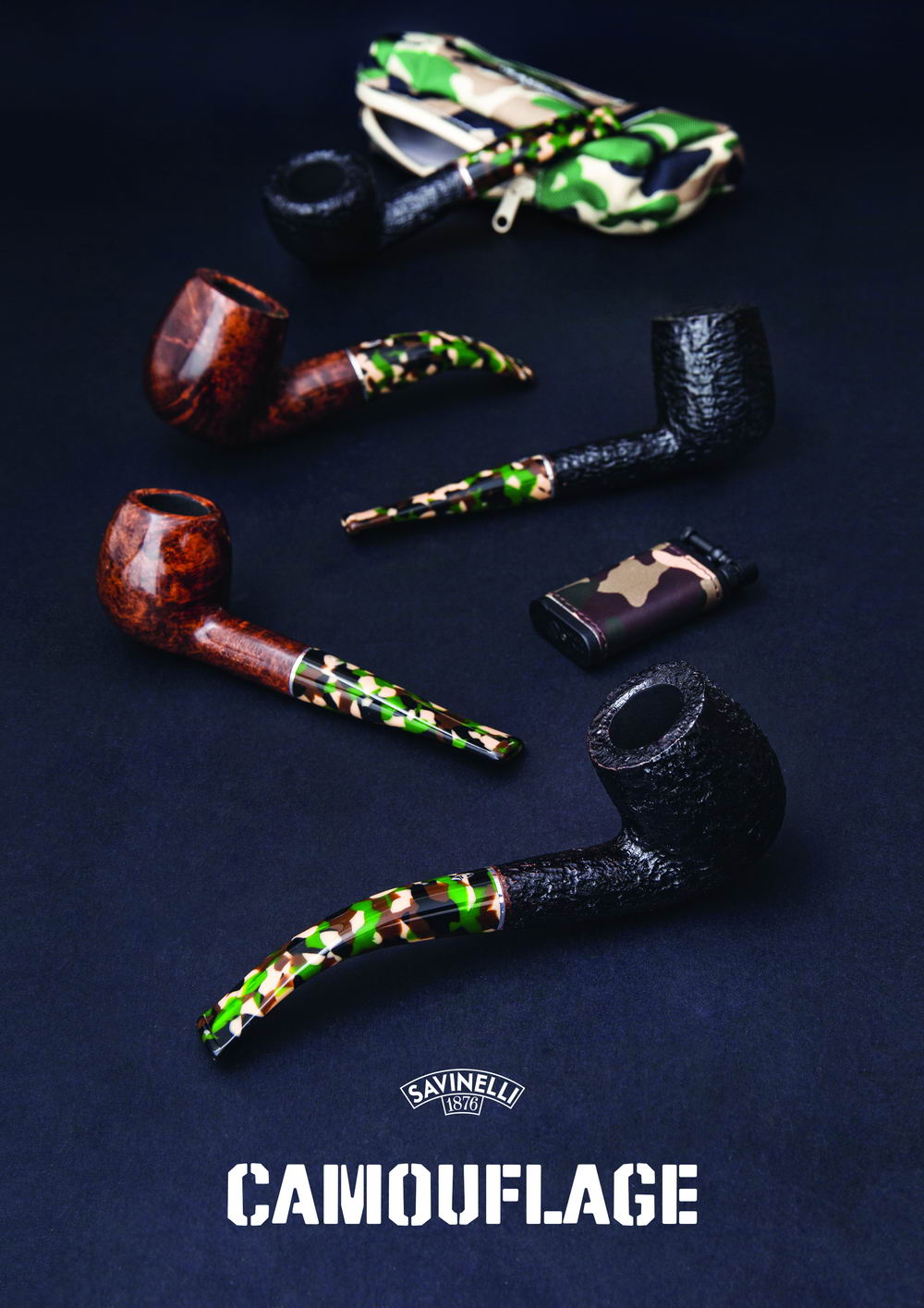 pipa savinelli camauflage