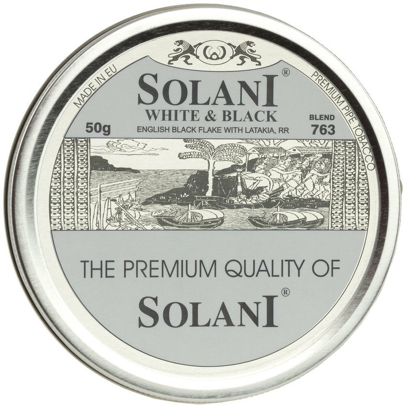 Solani Blend 763 White and Black tin