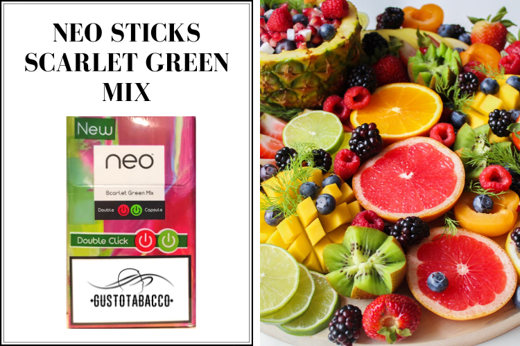 Neo Sticks Scarlet Green Mix Gusto Tabacco
