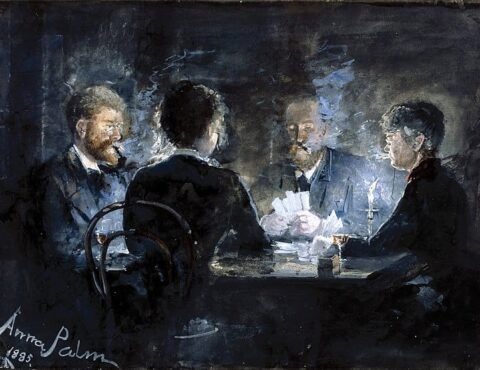 Anna Palm gioco di hombre Brøndums Hotel