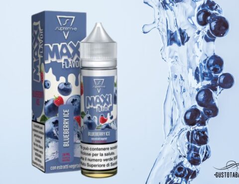 Maxi Flavour Suprem-e Blueberry Ice cover